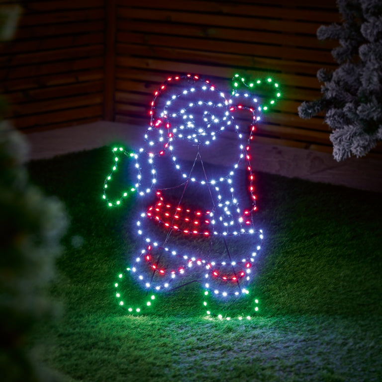Premier Flexibrights Santa With 247 Leds 60 x 45