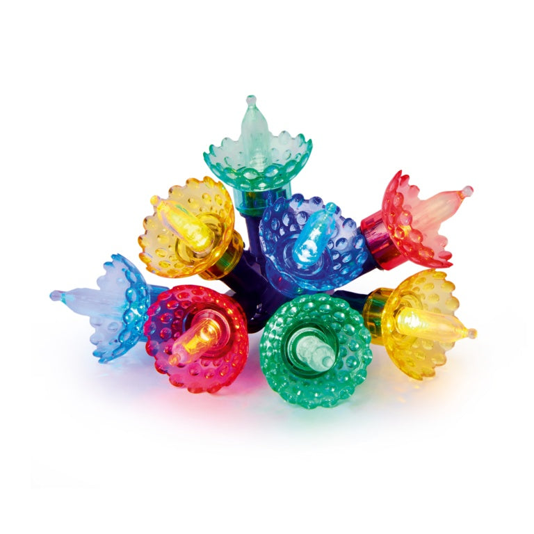 Premier Retro Light Set With Fairy Cap & Timer 80 LED