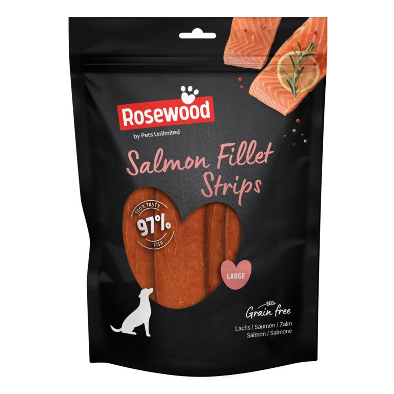 Salmon Fillet Strips Dog Treats