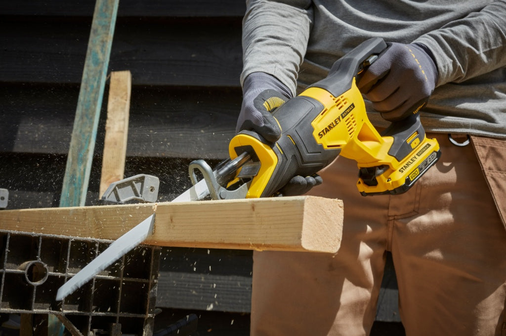 Stanley V20 Brushed Reciprocating Saw Kit