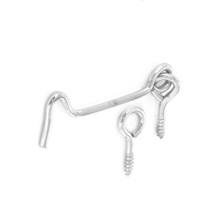 Securpak Gate Hook & Eye Zp 50mm