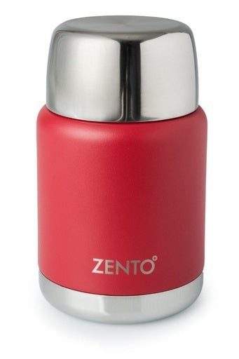 Casa & Casa Torpedo Food Flask 600ml Red