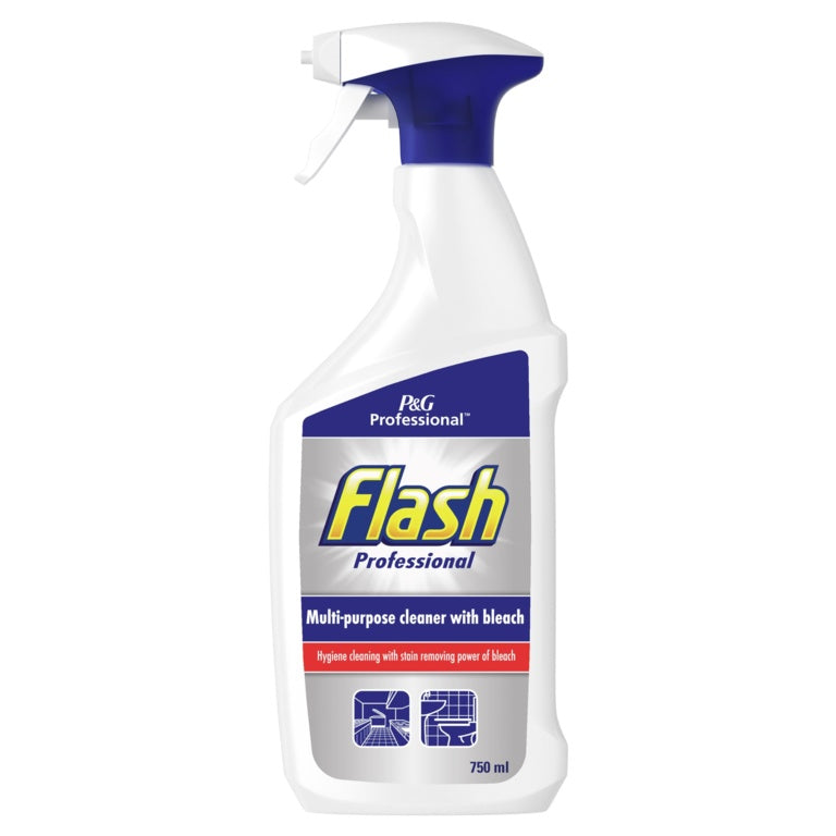 Flash Professional Spray Cleaner With Bleach