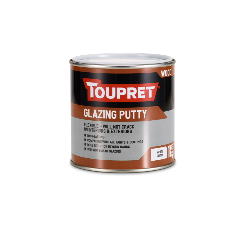 Toupret White Glazing Putty 1kg