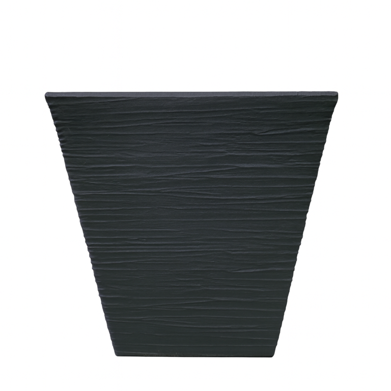 Strata Verona Graphite Small Tapered Square Planter 34cm
