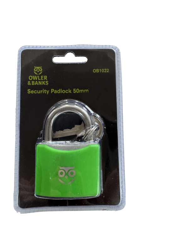 Owler & Banks Iron Padlock 50mm