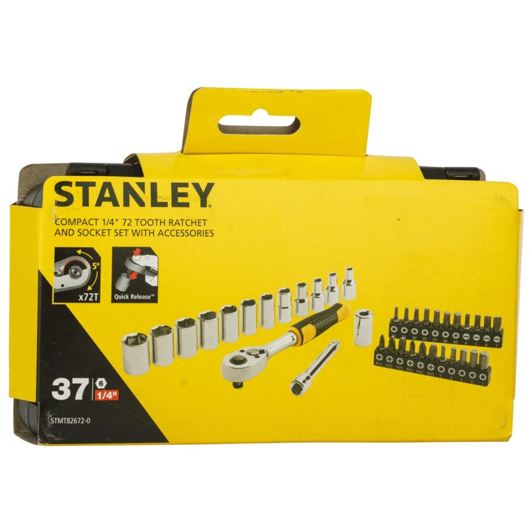 Stanley 1/4" Drive Compact Socket Set