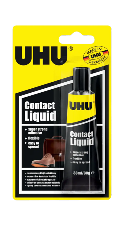 UHU Contact Glue Liquid 33ml Blister Pack
