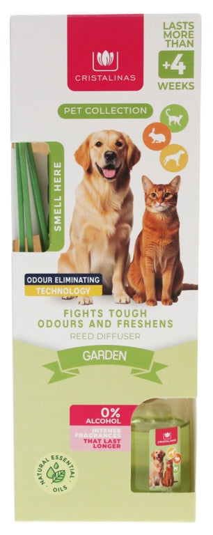 Cristalinas Pet Reed Diffuser 25ml Garden