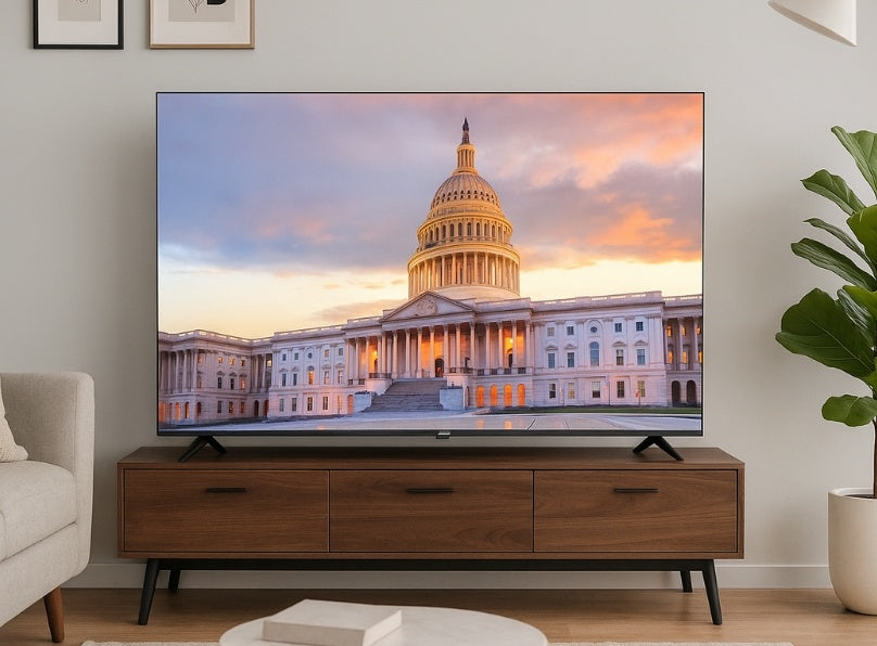 Hye 4K QLED Tizen OS WiFi Frameless Smart TV 55"