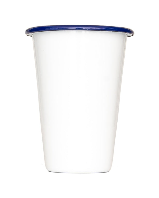 Falcon Enamel Tumbler - Traditional White 410ml