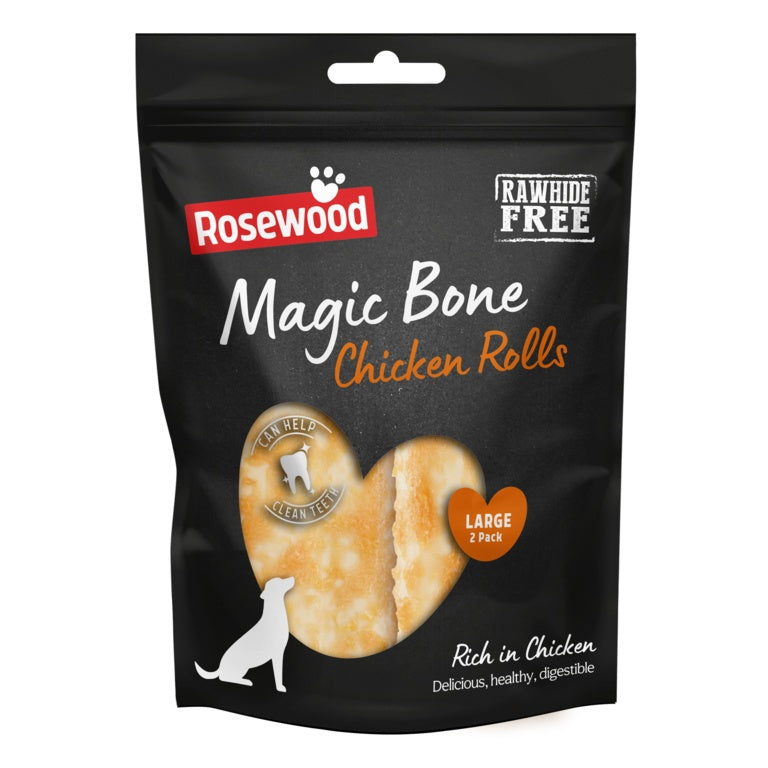 ROSEWOOD Magic Roll Chicken Rolls Pack 2 120g