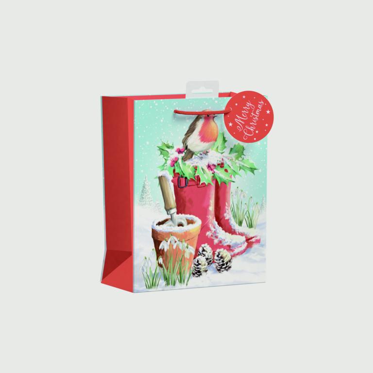 Giftmaker Traditional Robin Gift Bag Medium