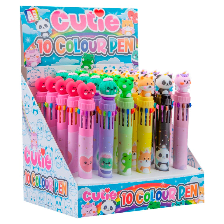 Pms Cutie 10 Colour Pen