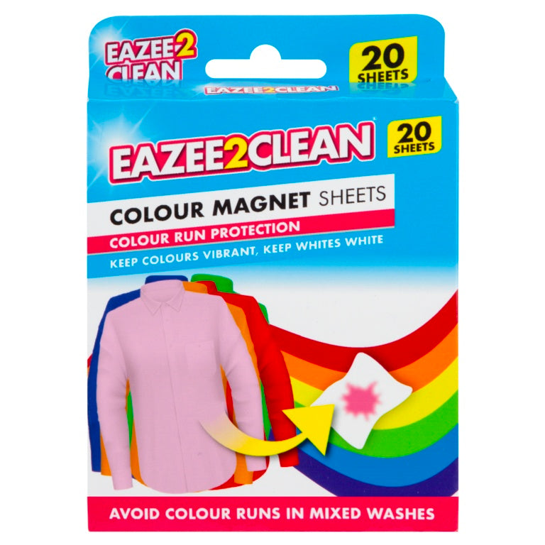 Eazee2clean Colour Magnet Sheets Pack 20