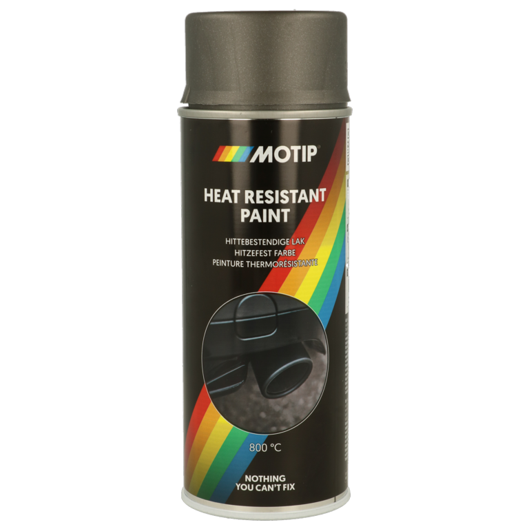 Motip Heat Resistant Paint 400ml Anthracite