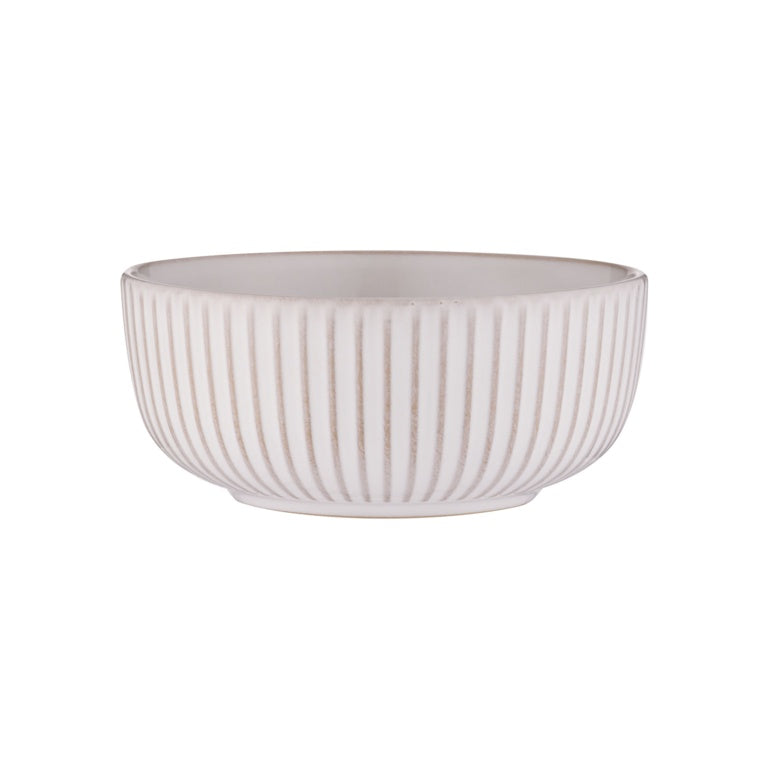 Mason Cash Reactive Ridge Bowl White 15cm