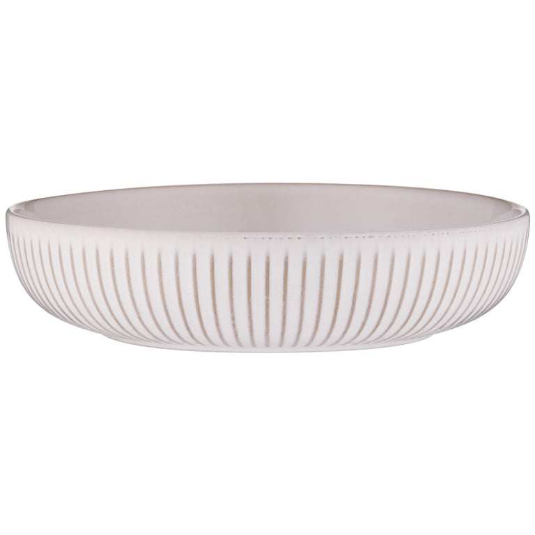 Mason Cash Reactive Ridge Pasta Bowl White 15cm
