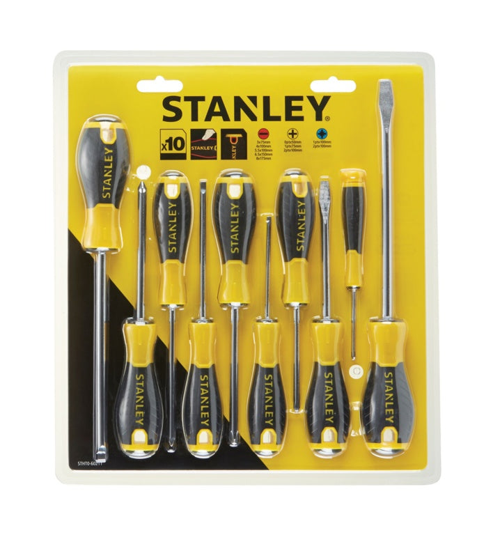 Stanley Essential Screwdriver Set 10 Piece
