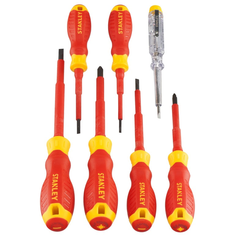 Stanley VDE Screwdriver Set 7 Piece