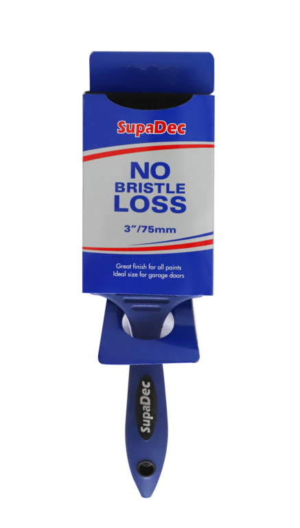 SupaDec No Bristle Loss Brush 3"/75mm