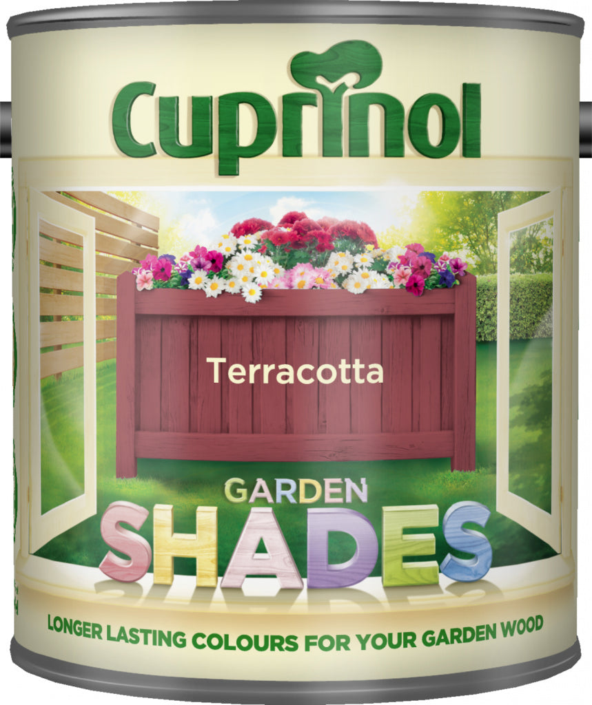 Cuprinol Garden Shades 1L Terracotta