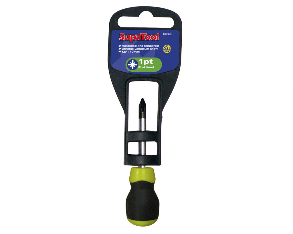 SupaTool Pozi Head Soft Grip Handle 40mm x No.1