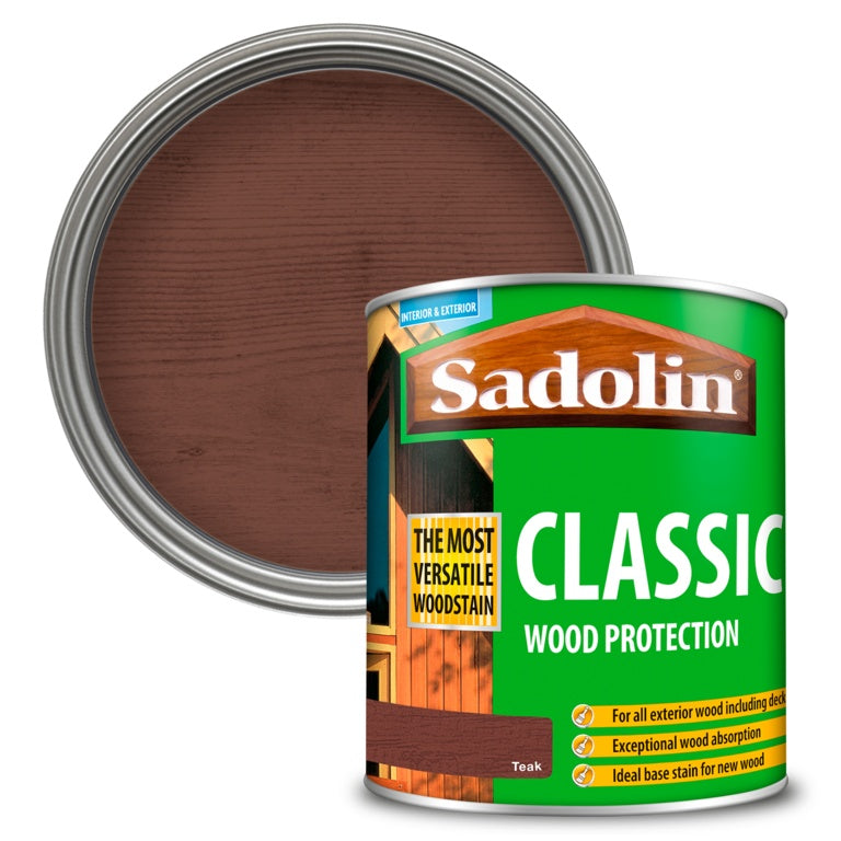 Sadolin Classic Wood Protection 1L Teak