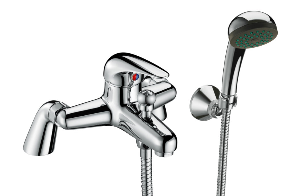 SP Eden Bath Shower Mixer Tap W: 220mm H: 144mm D: 195mm