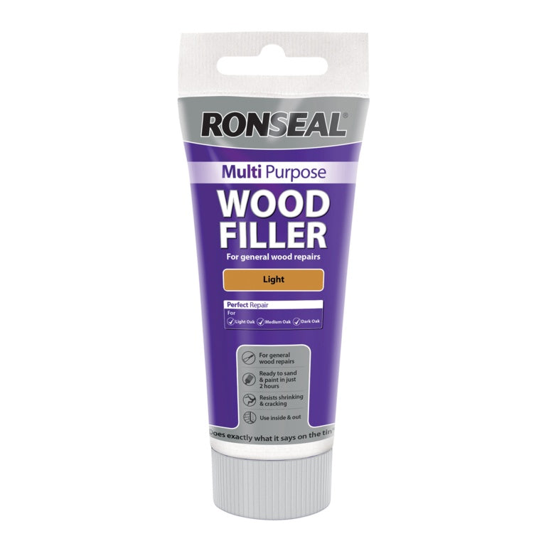 Ronseal Multi Purpose Wood Filler 325g Light