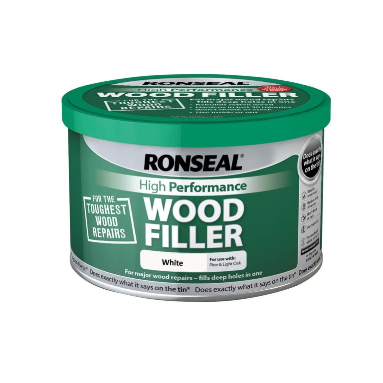Ronseal High Performance Wood Filler 275g White