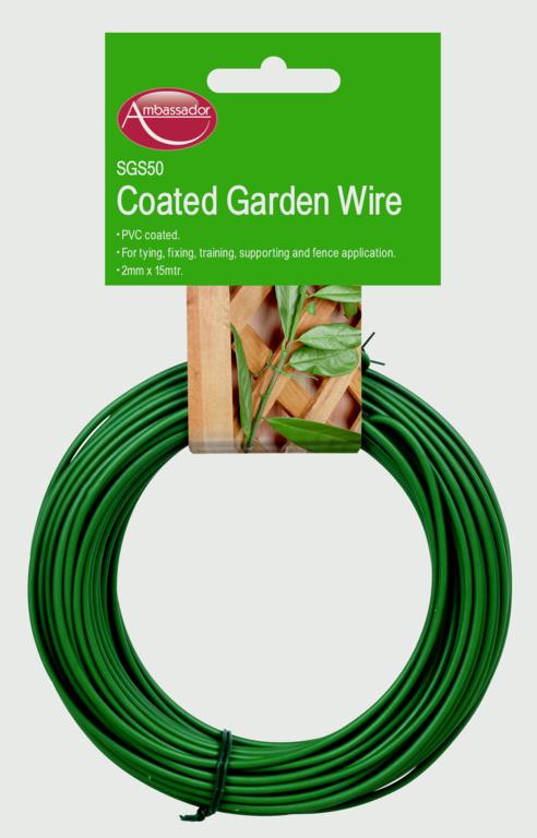 Ambassador PVC Coated Wire 2mm x 30m