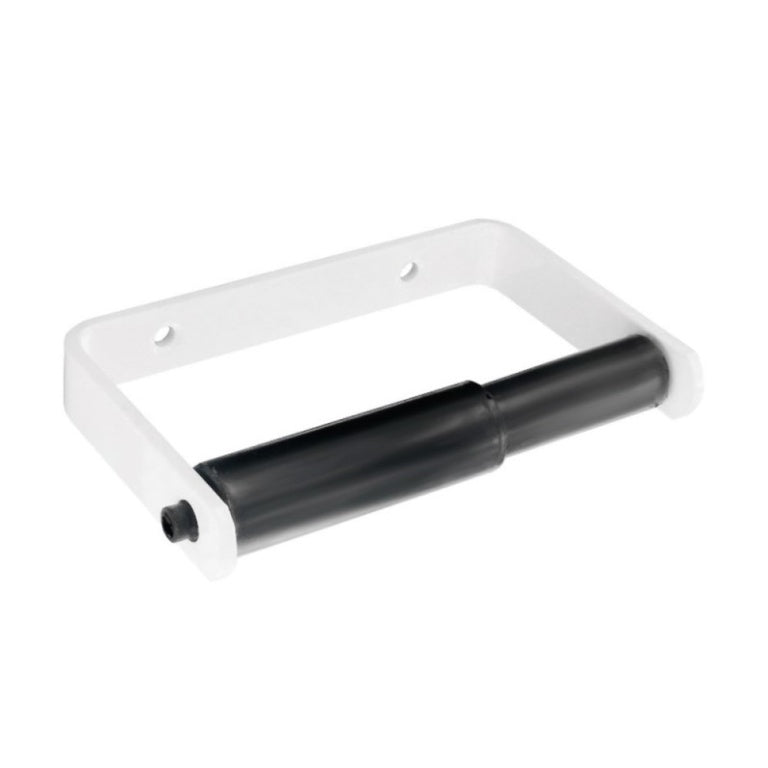 Securit White Toilet Roll Holder 135mm