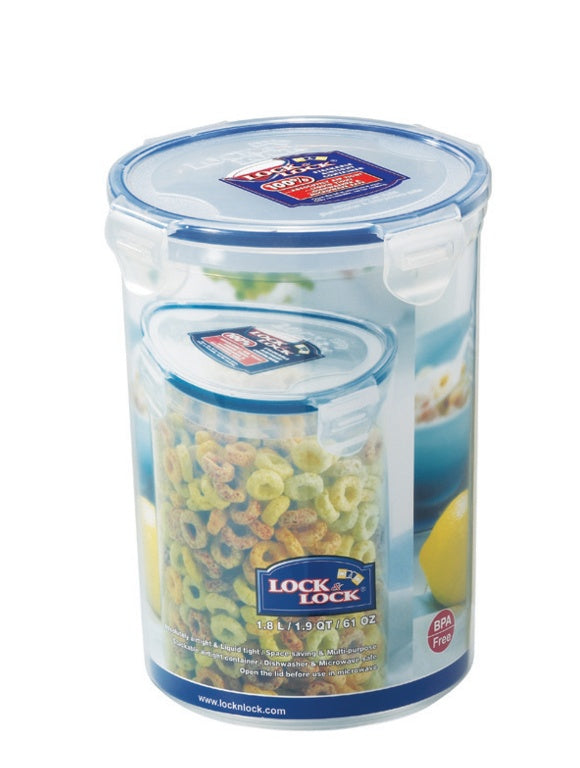 Locknlock Round Food Storage Container 1.8L
