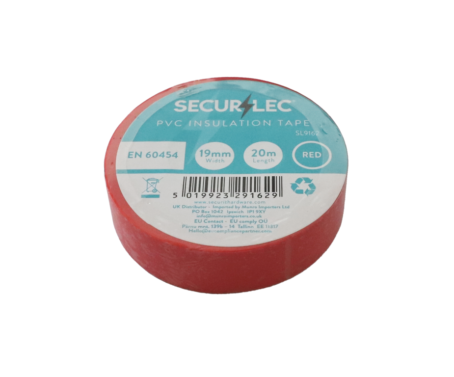 Securlec PVC Insulation Tapes Pack 10