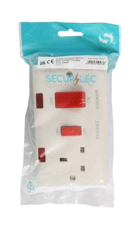Cooker Switch & Socket Double Pole
