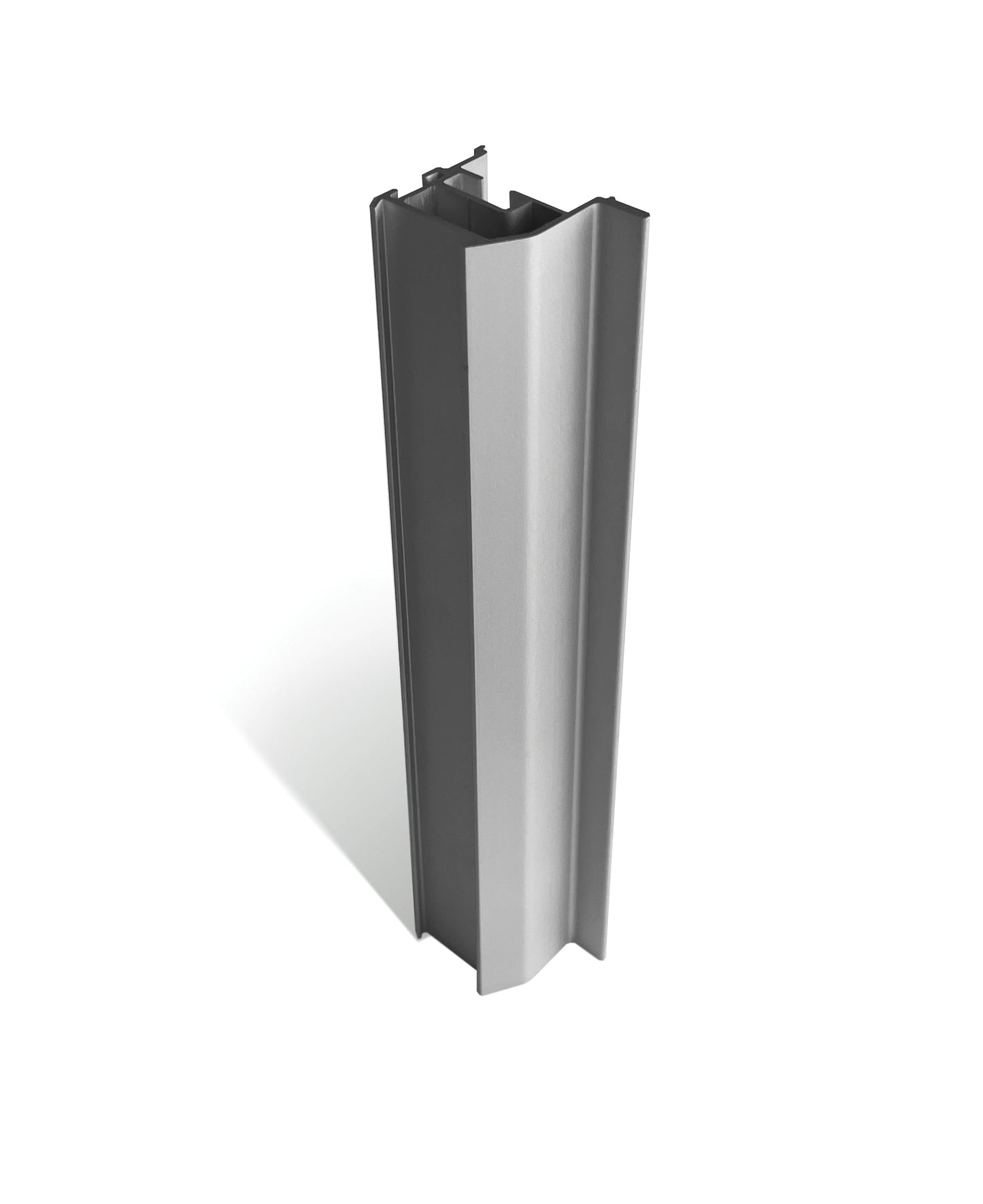 Spacepro Element Single Panel Sliding Wardrobe Door - Silver Frame, Mirror - 2260mm - image 4