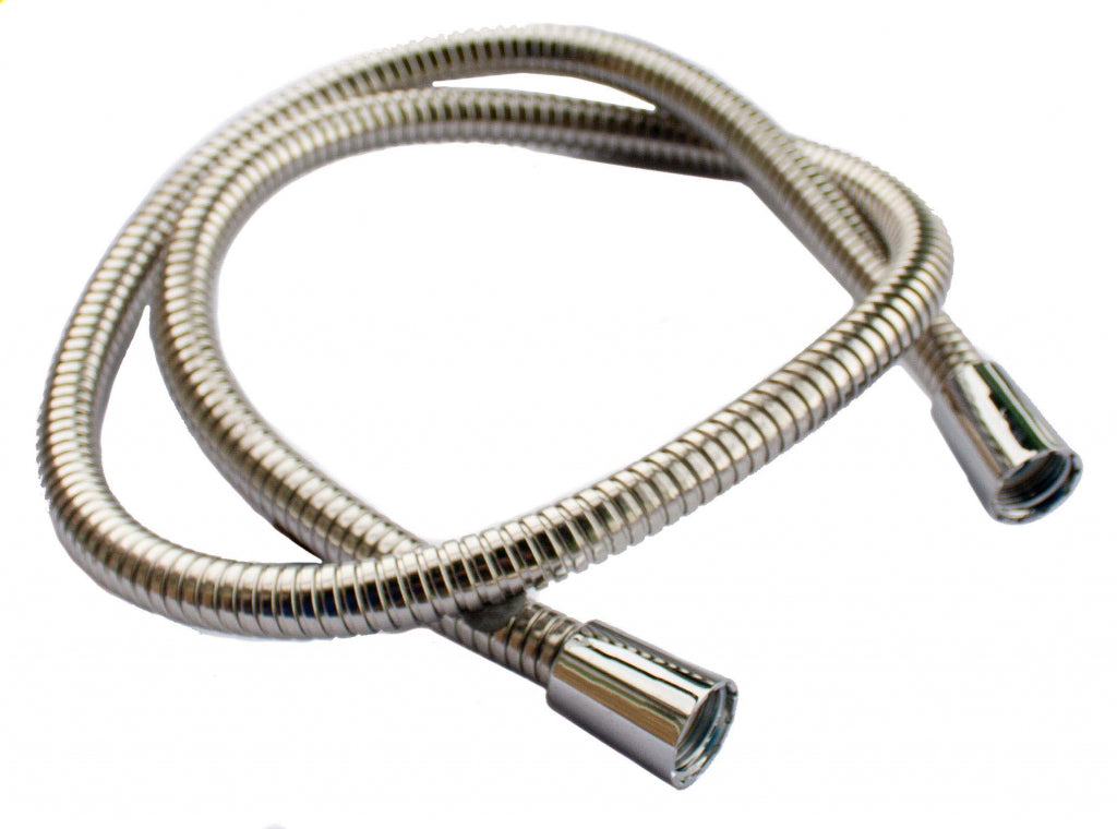Oracstar Shower Hose Large Bore - Stainless Steel 1.75m x 1/2" x 1/2" 11mm I.D.