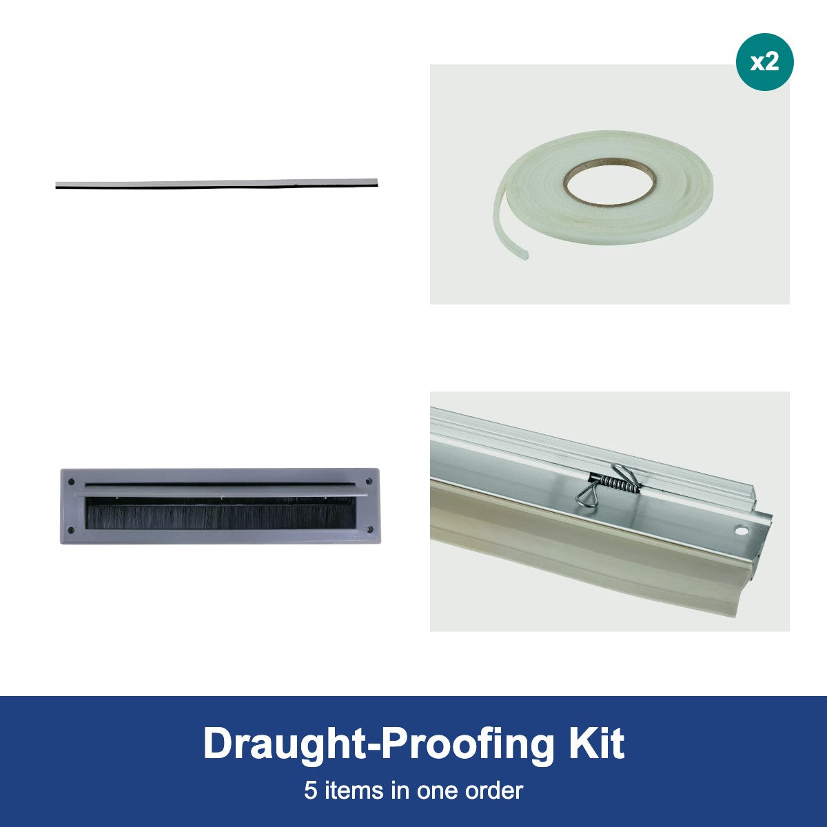 Draught-Proofing Kit contents