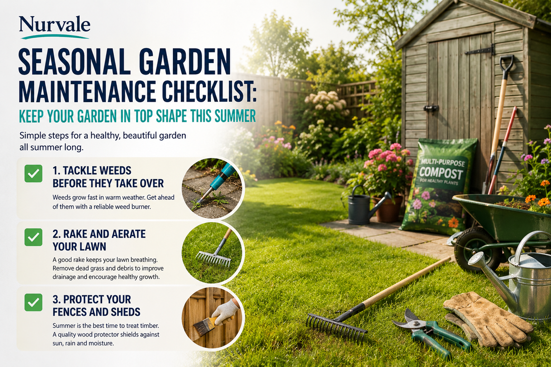 Seasonal Garden Maintenance Checklist: Keep Your Garden in Top Shape This Summer