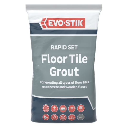 Evo-Stik Rapid Set Floor Tile Grout 5kg