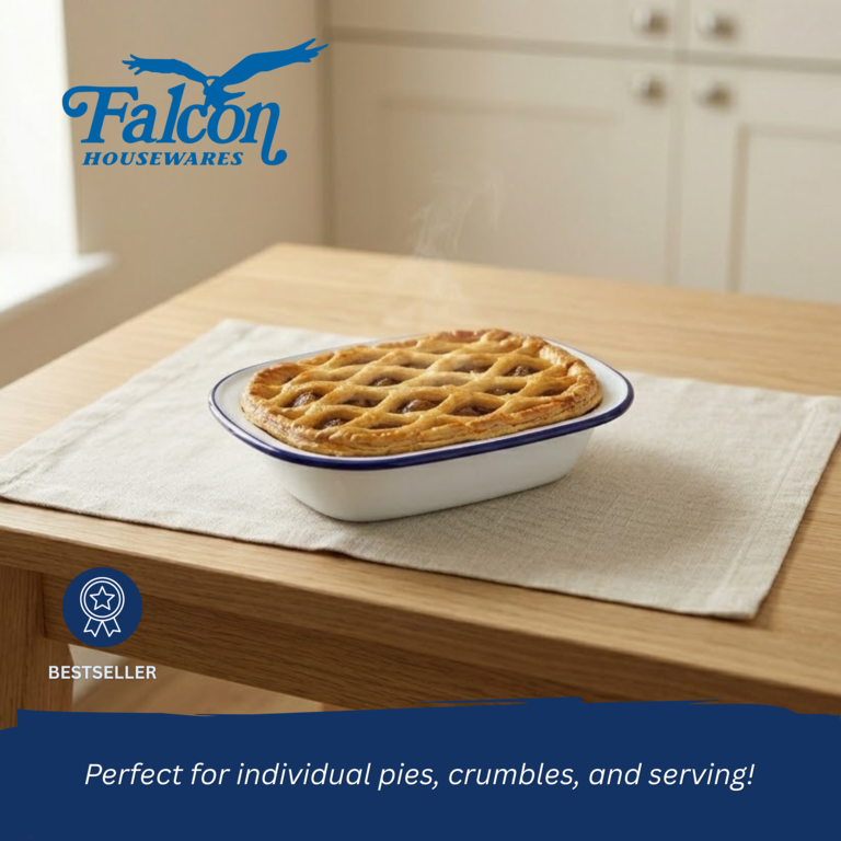 Nimbus White Oblong Pie Dish