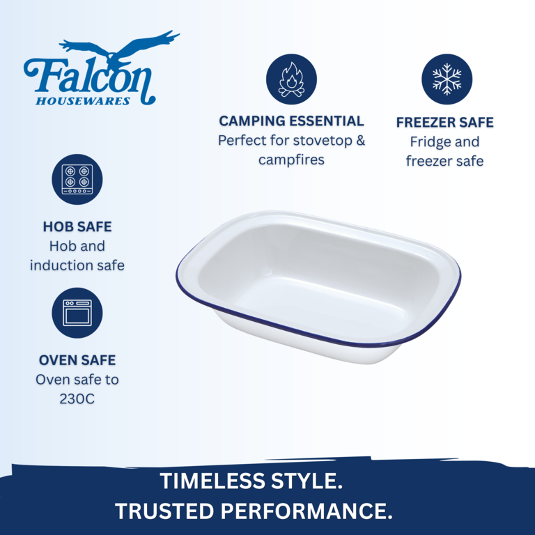 Falcon Oblong Pie Dish