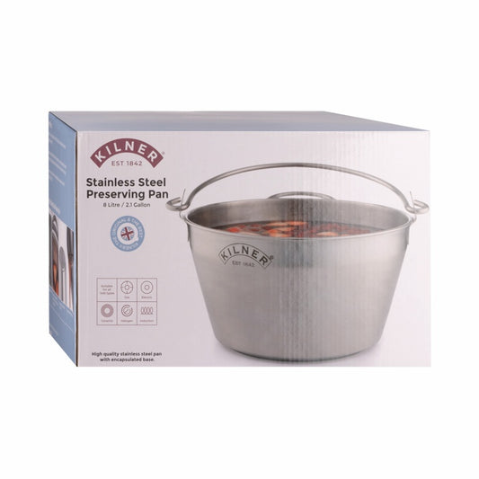 Kilner Stainless Steel Jam Pan 30 x 16cm
