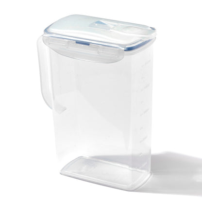 Locknlock Rectangular Fridge Door Jug - Clear/Blue