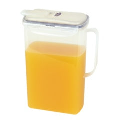 Locknlock Rectangular Fridge Door Jug - Clear/Blue