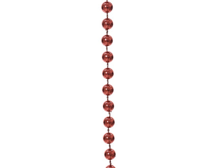 Kaemingk 10m Bead Garland Polystyrene Christmas Red
