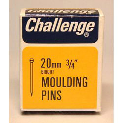 Moulding Pins (Veneer Pins) - Bright Steel (Box Pack)