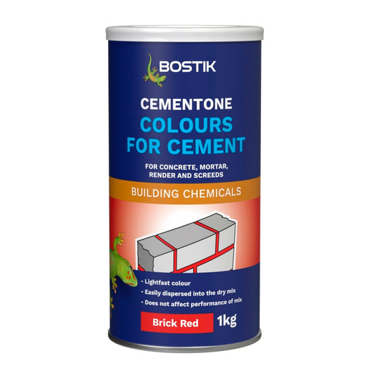 Cementone Colours For Cement 1kg - Brick Red