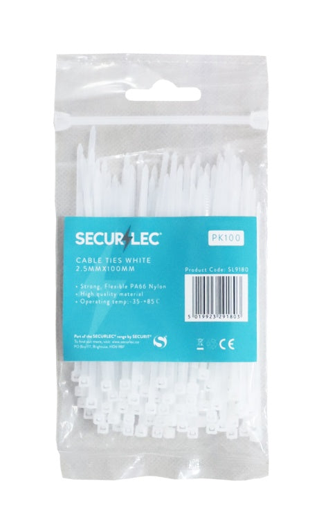 White Cable Ties